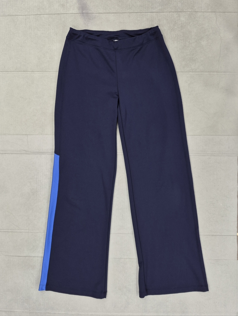 ProSpirit yoga pants leggings women's small blue wide leg stretch polyester